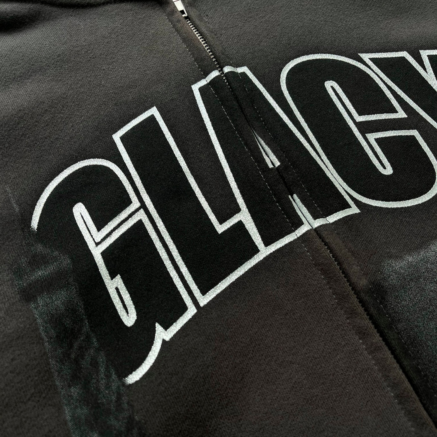 GLACY PARIS ZIP HOODIE