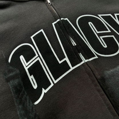 GLACY PARIS ZIP HOODIE